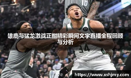 雄鹿与猛龙激战正酣精彩瞬间文字直播全程回顾与分析